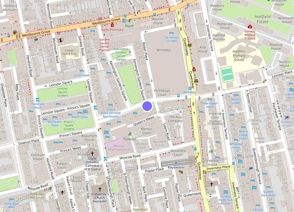Map: Phoenix Hotel